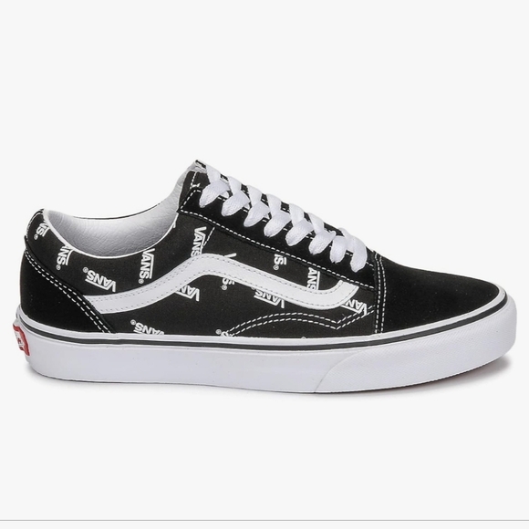 Vans Old Skool Logo Black & White main image 5